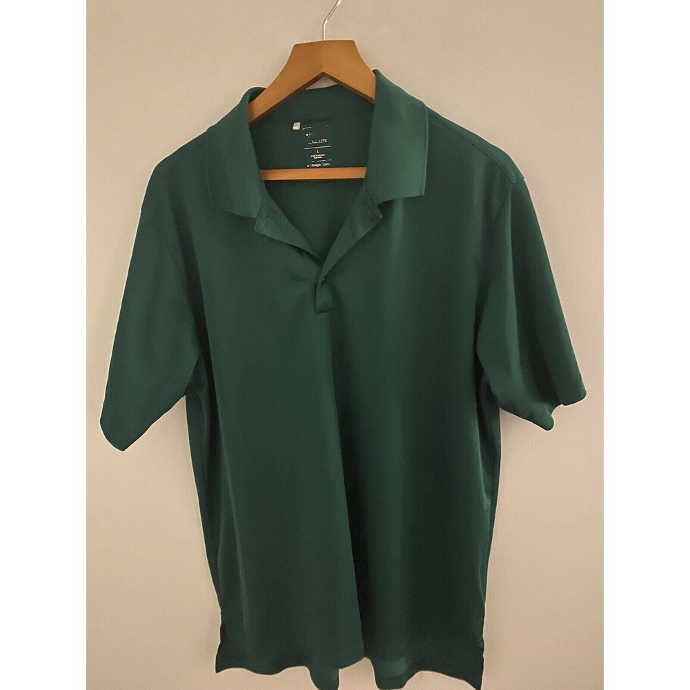 Adidas Men's Golf Polo Green Size L - Picture 6 of 9